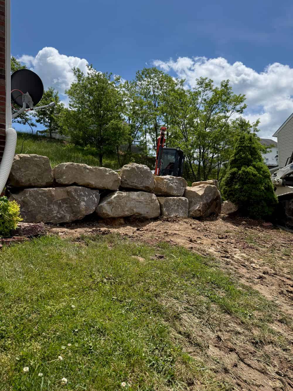 Natural Boulder & Rock Installation image