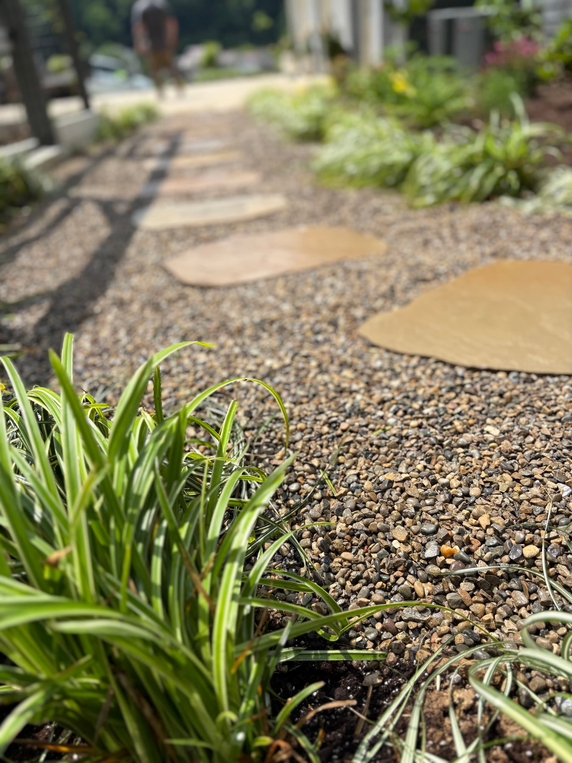 Morgantown Garden Path Gets a Step Stone Makeover image