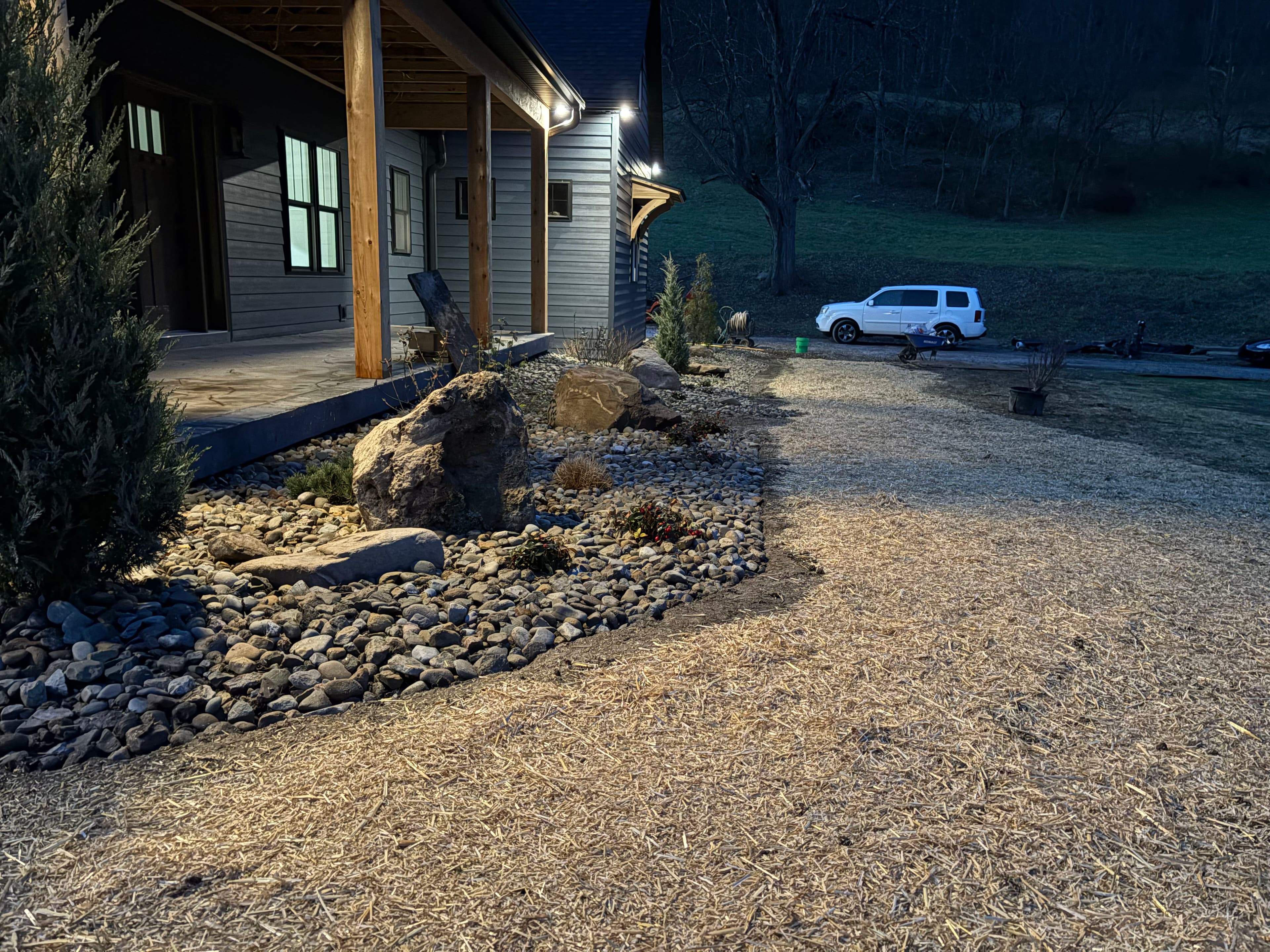 Natural Evening Landscape in Fairmont