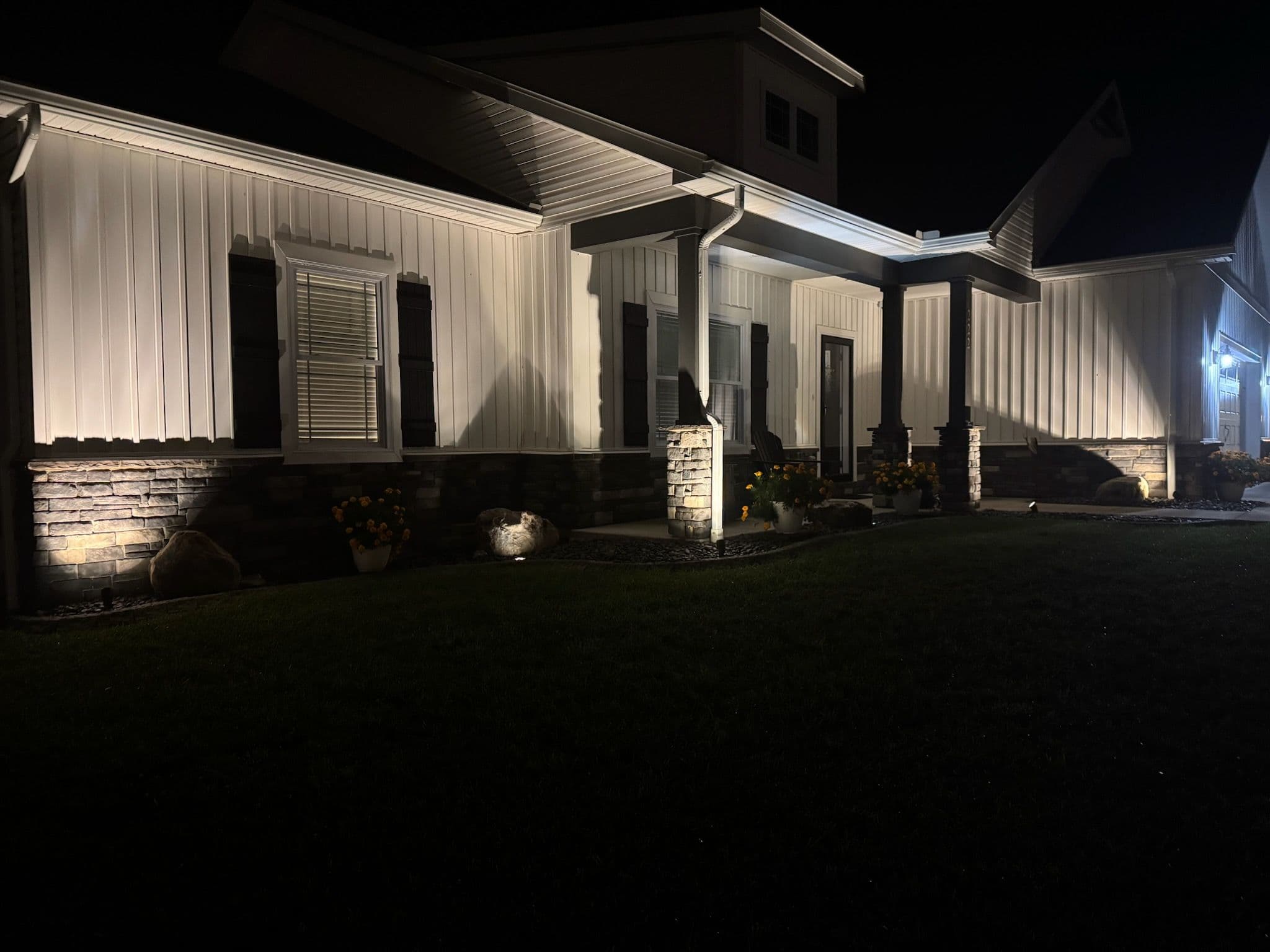 Project Charming Bridgeport Home Lit Up with Expert Lighting image