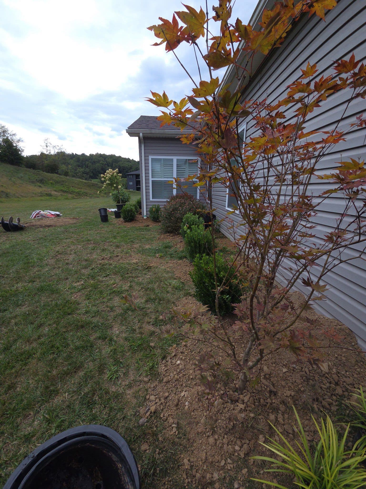 Elegant Garden Bed Installation in Bridgeport image