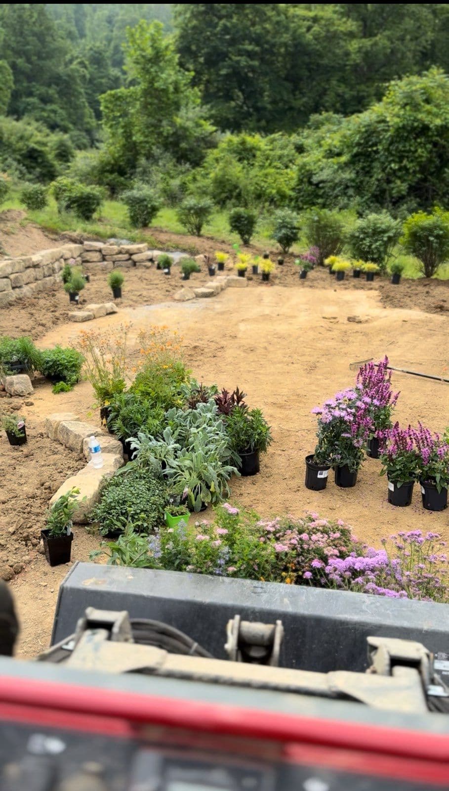 English Garden Installation Completed image